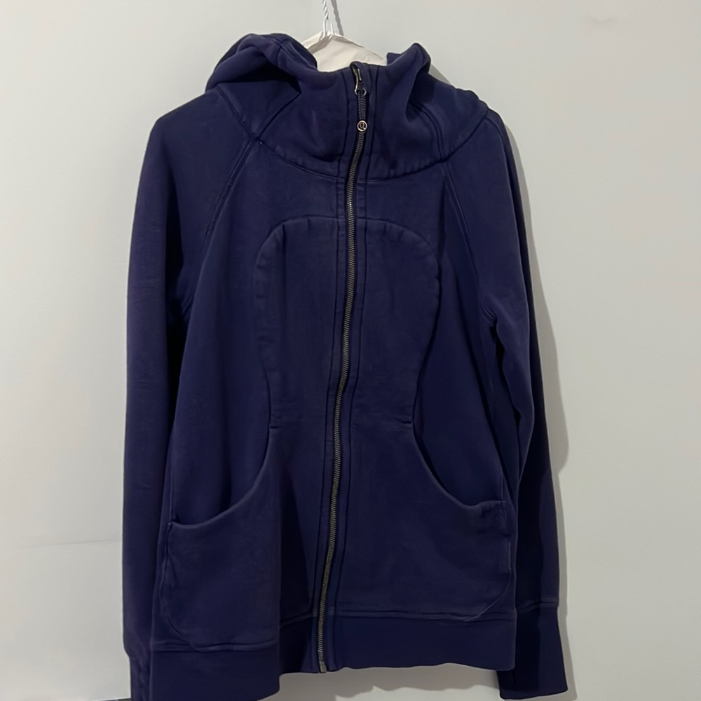 Lululemon Scuba hoodie …..Navy Blue size 10